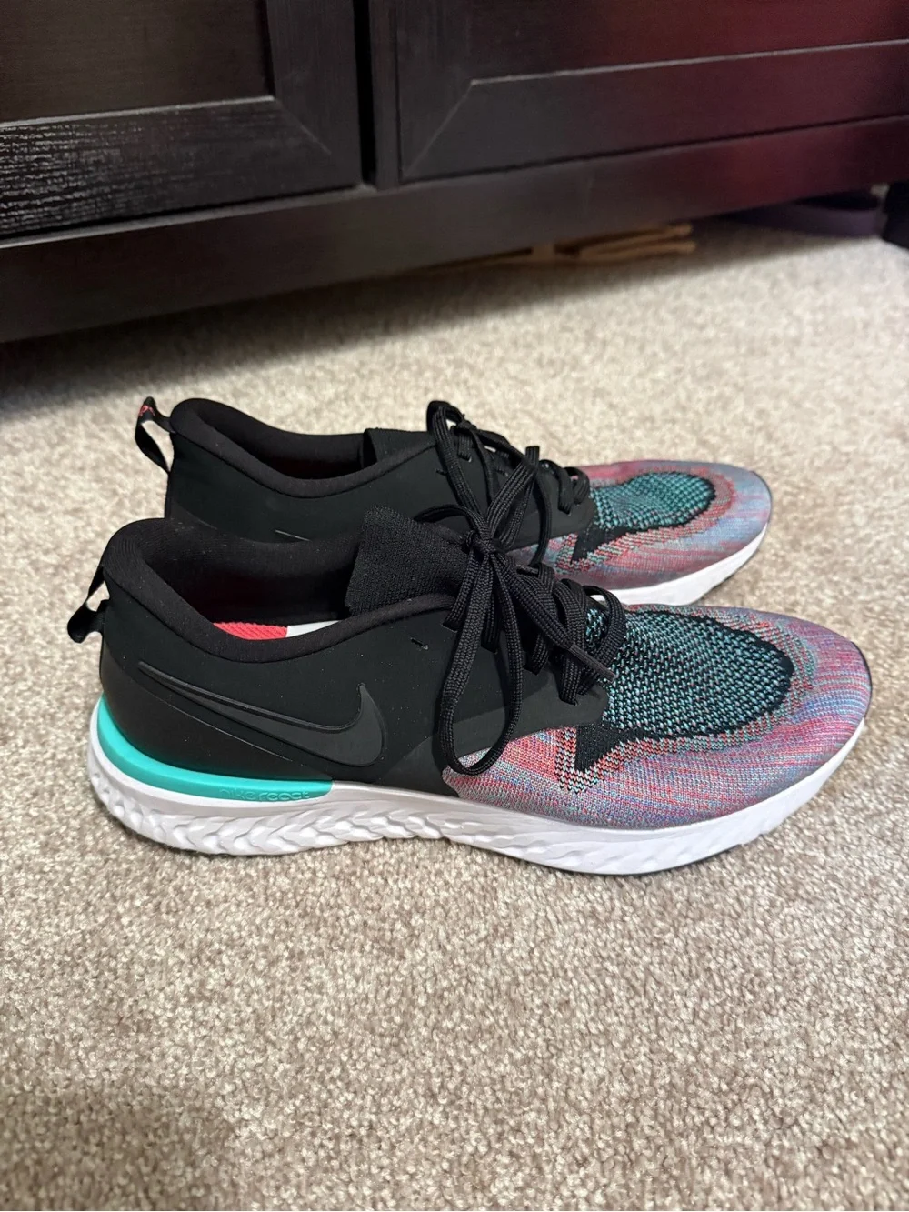 Nike Odyssey Multicolor Knit Running Sneakers